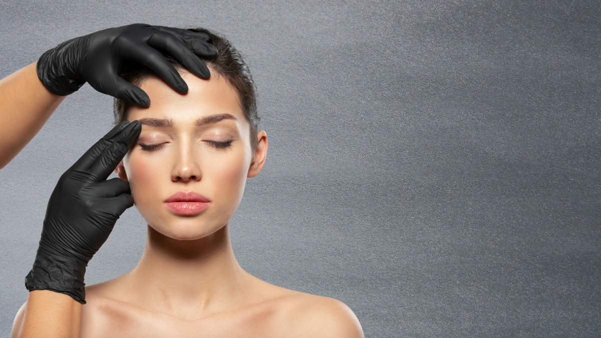 cosmetic consultation for brow lift treatment